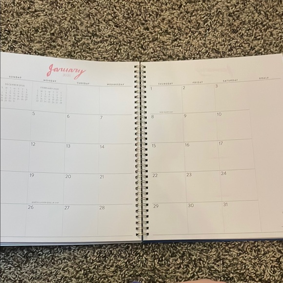 Blue Sky Multicolor Striped Planner - Picture 7 of 8